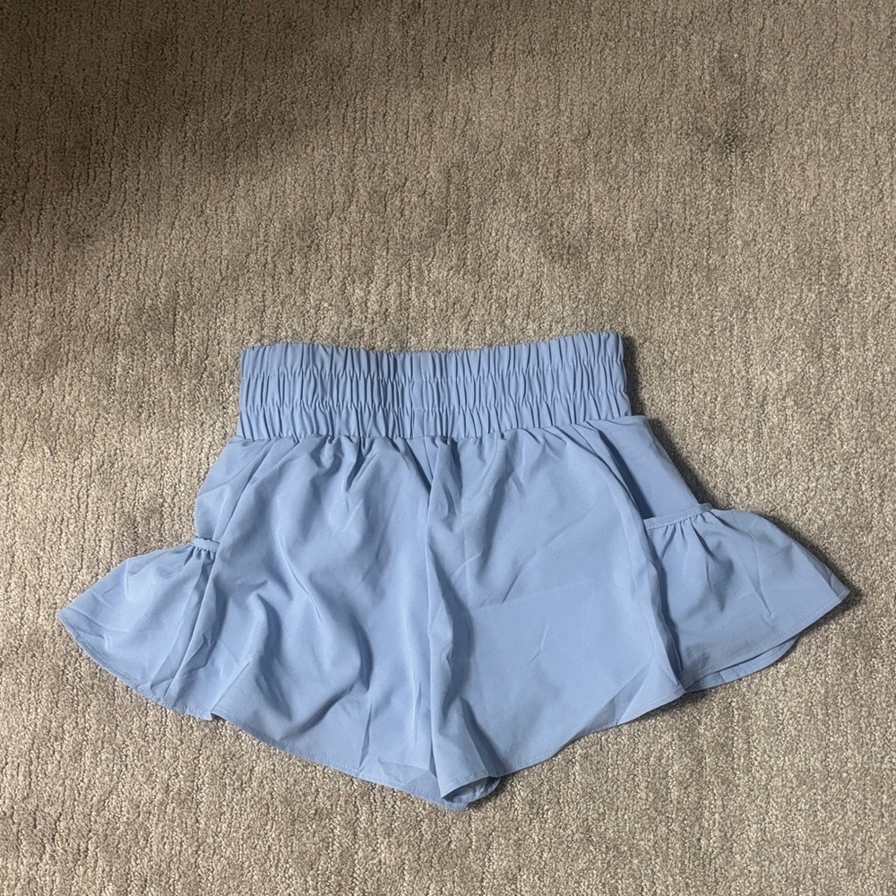 Amazon Women's Light Blue High-Waisted Shorts